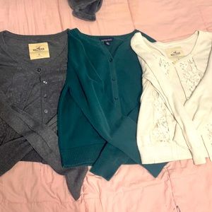 3 Cardigans, Hollister